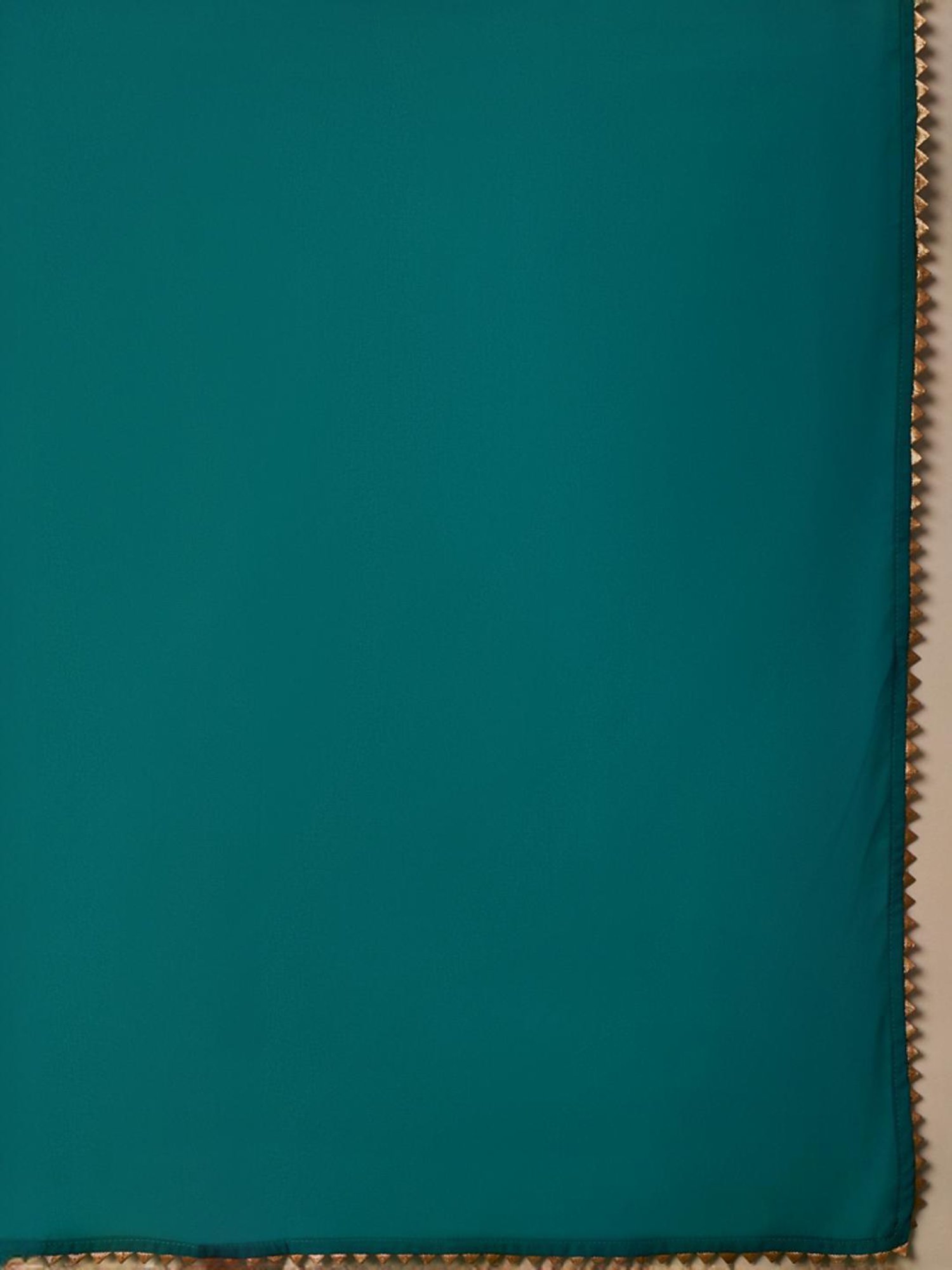 Ziyaa Blue Printed Kurta Pant Set With Dupatta