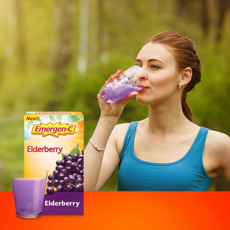 Emergen-C Core Elderberry Powder - 18ct