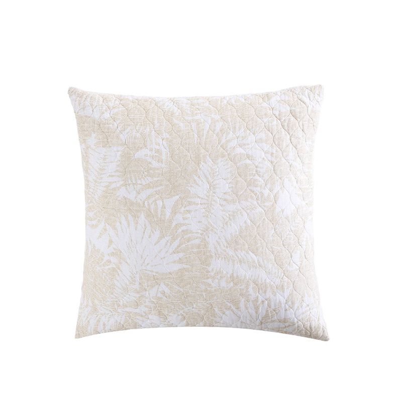 European Lago Leaves Sham Yellow - Tommy Bahama