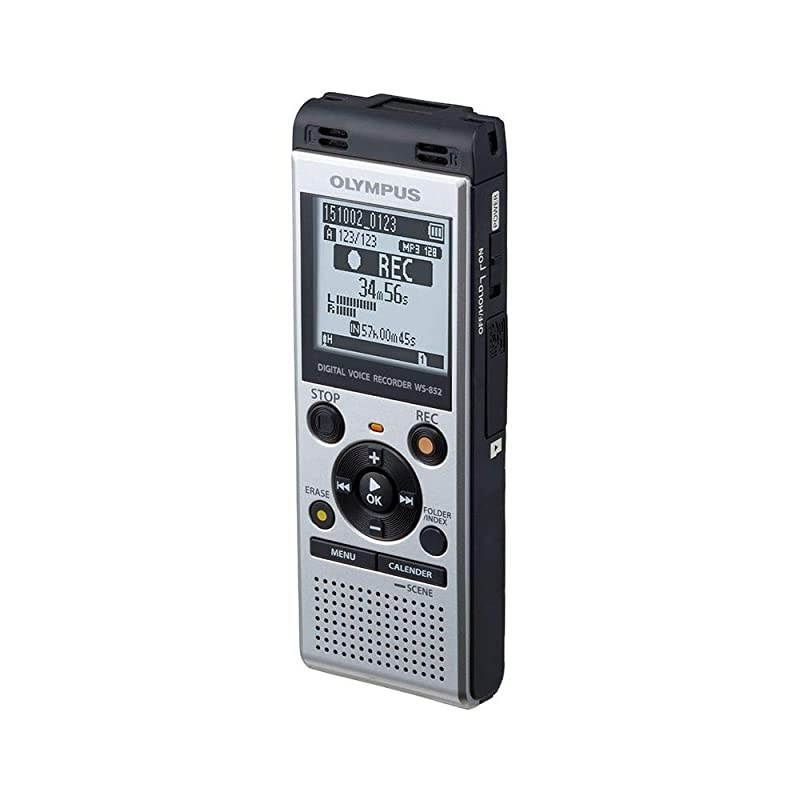 Digital Voice Recorder WS852 Silver Renewed