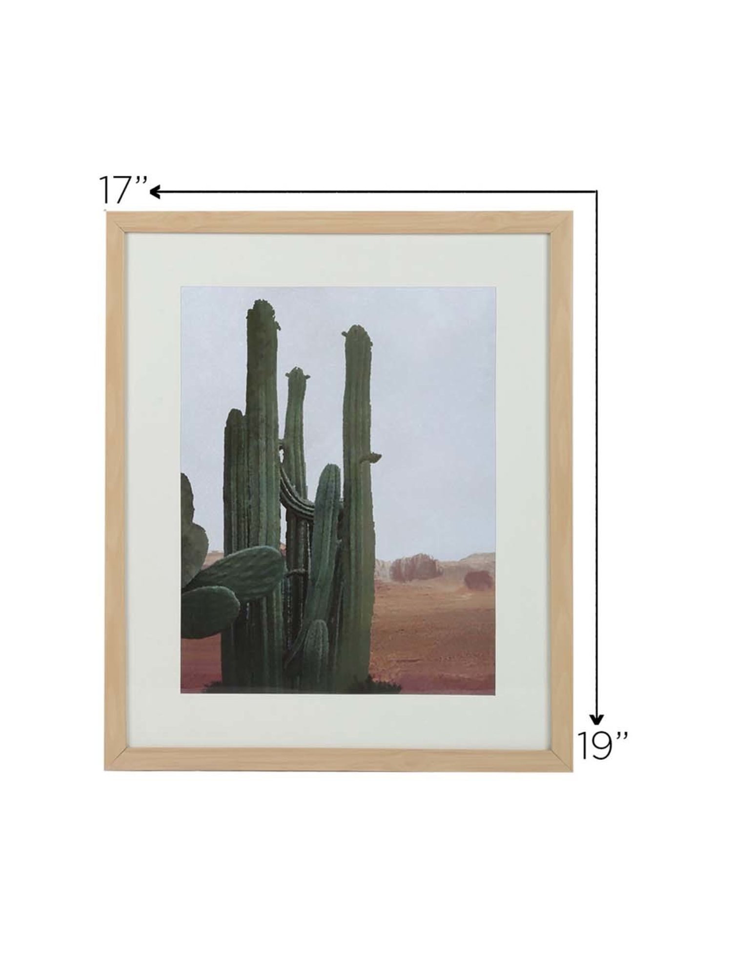 House This Green & White Digital Print Wood Wall Art