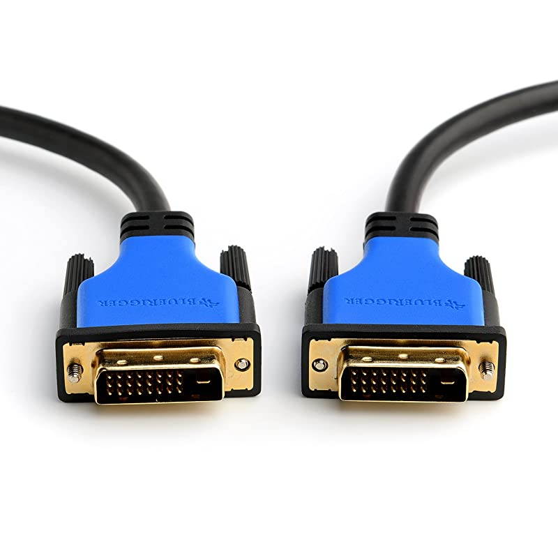 DVI to DVI Cable 15 Feet Monitor Cable Dual Link Male to Male Black