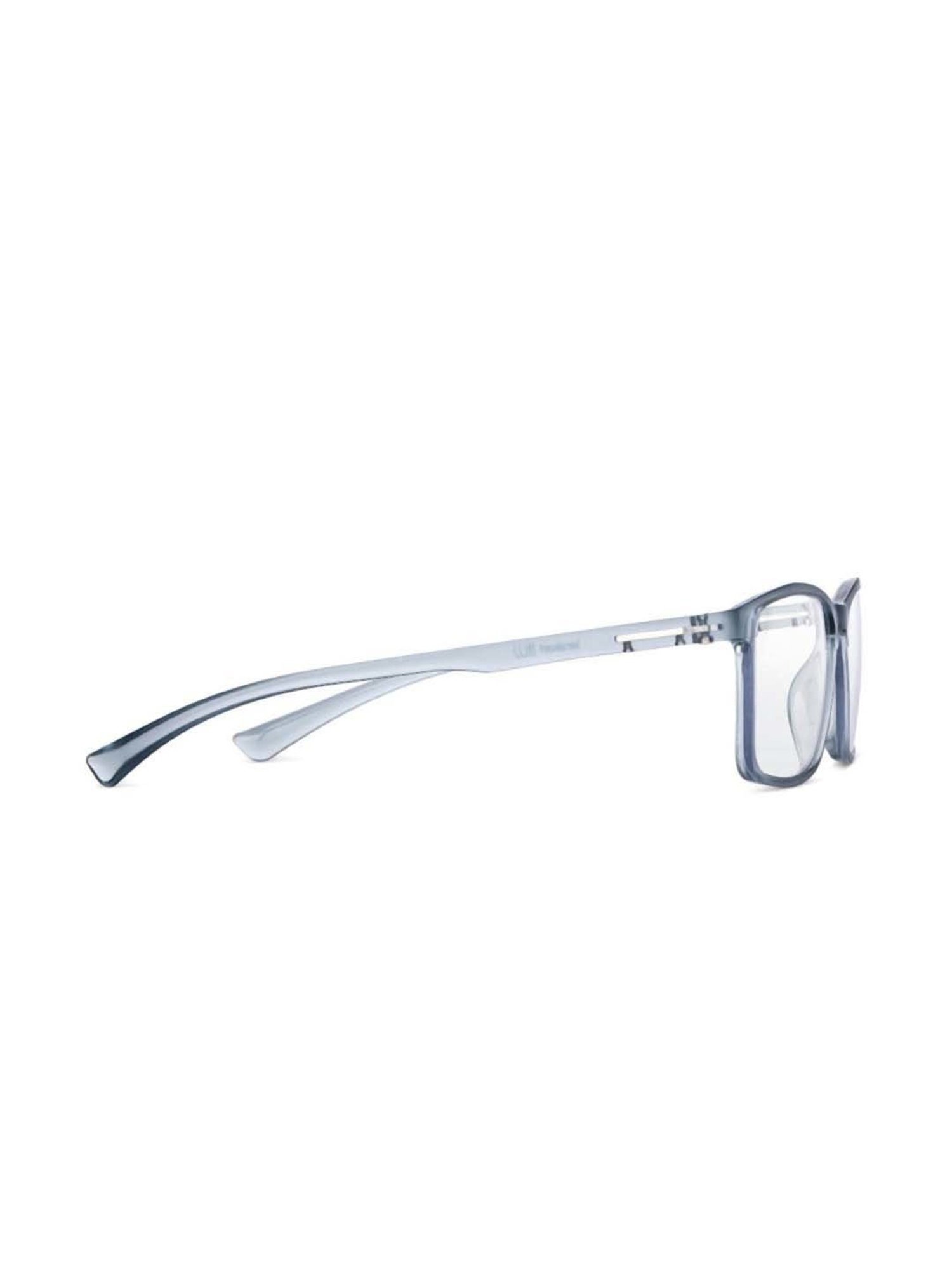 Lenskart Blu LB E14242 Grey Full Rim Rectangular Computer Glasses