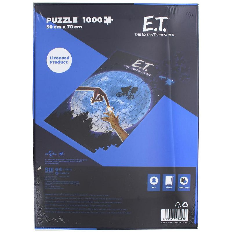 SD Toys E.T. The Extra-Terrestrial Movie Poster 1000 Piece Jigsaw Puzzle