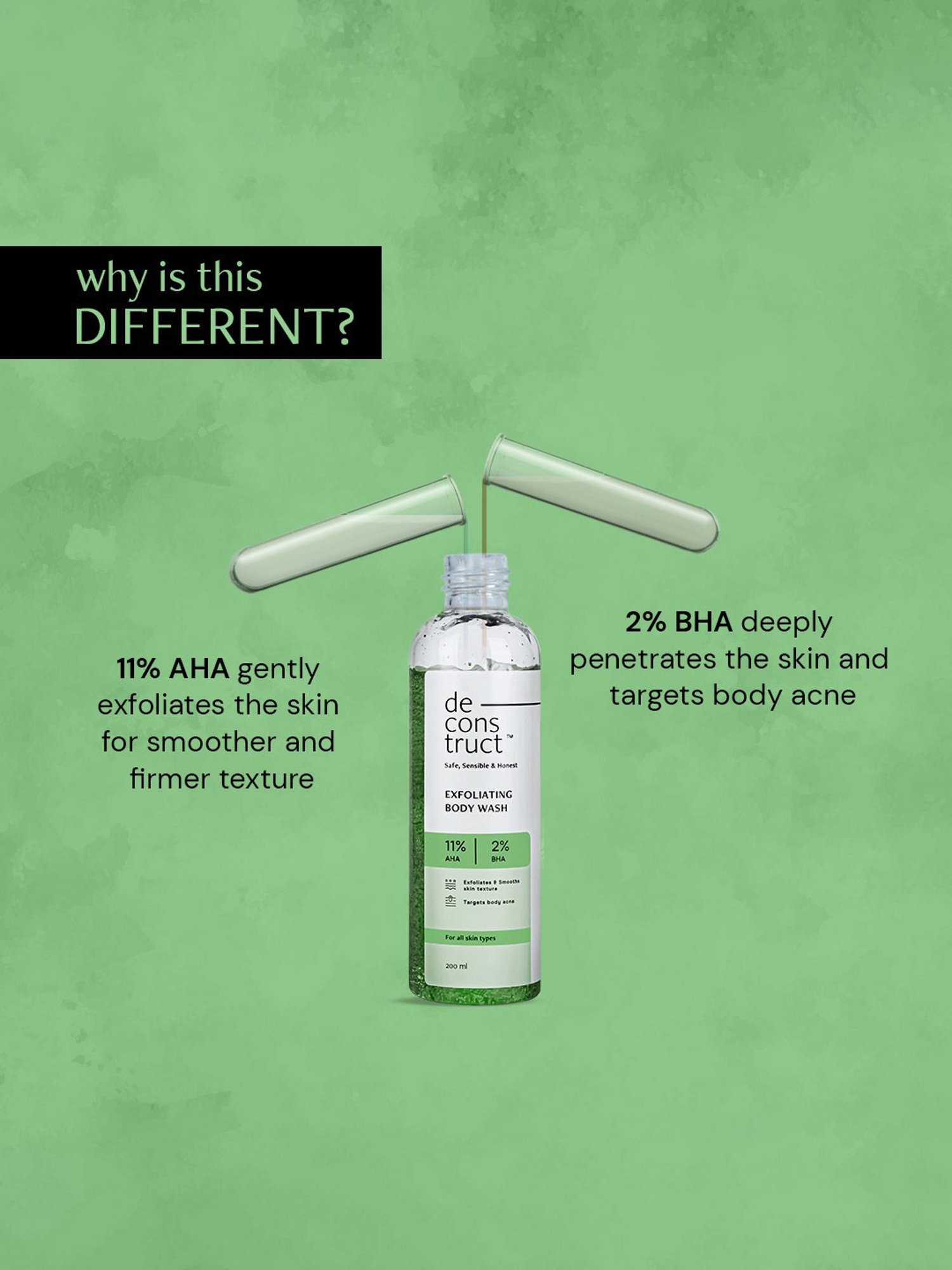 Deconstruct Exfoliating Body Wash - 200 ml