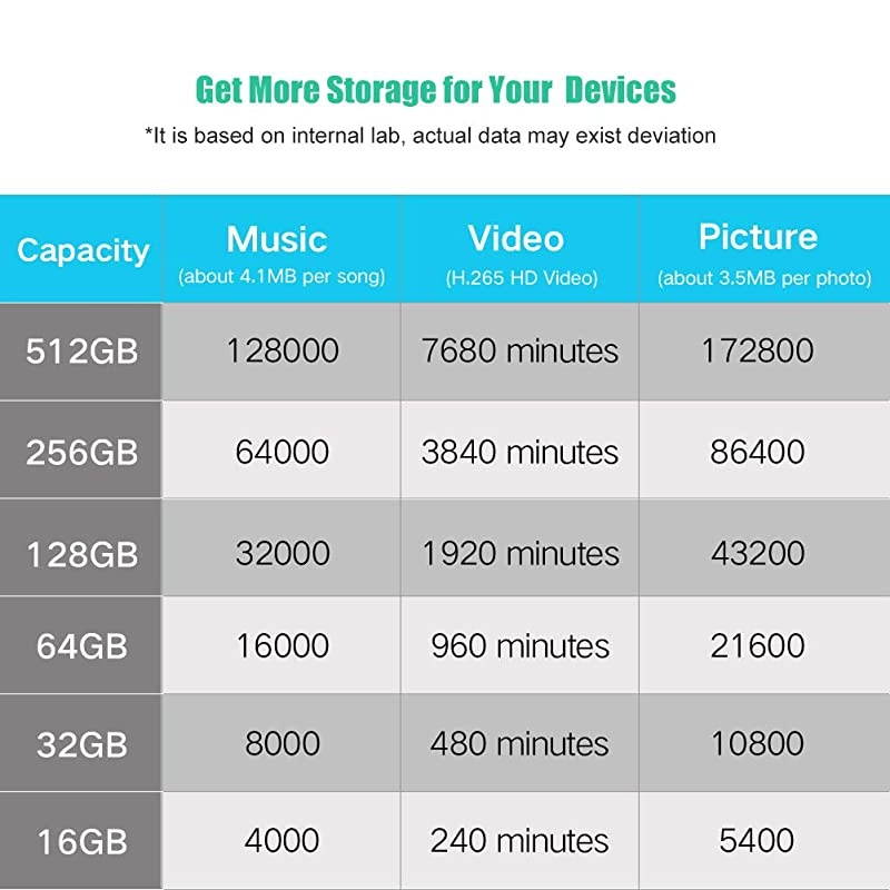 256GB Micro SD Card Memory Cards A1 V30 U3 Class 10 Micro SDXC UHSI TF Card for CemeraDroneDash Cam1 Pack U3 256GB