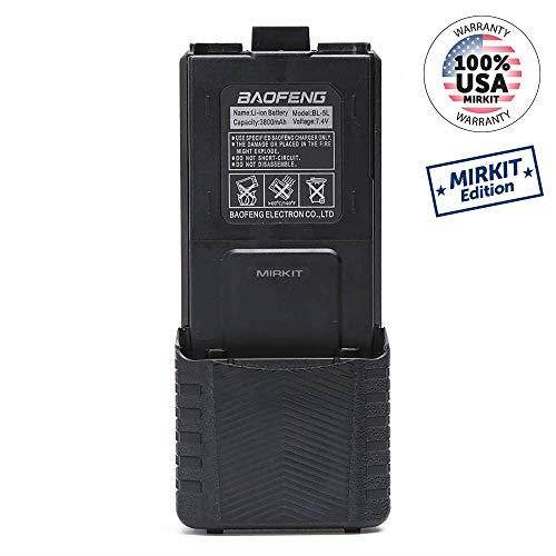 Original  Liion Battery 3800MAh high capacity for UV5R radio Black New