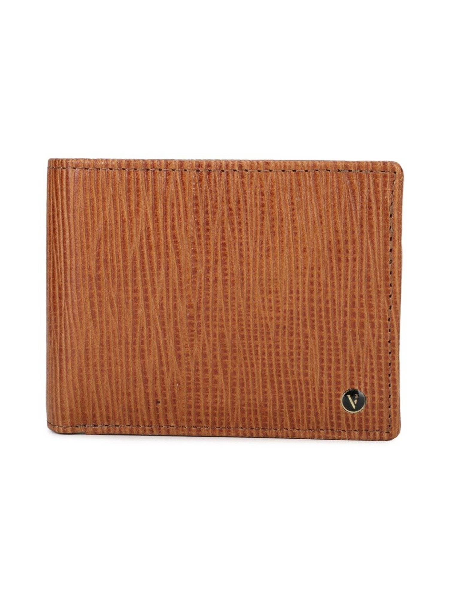 Van Heusen Brown Textured Wallet for Men