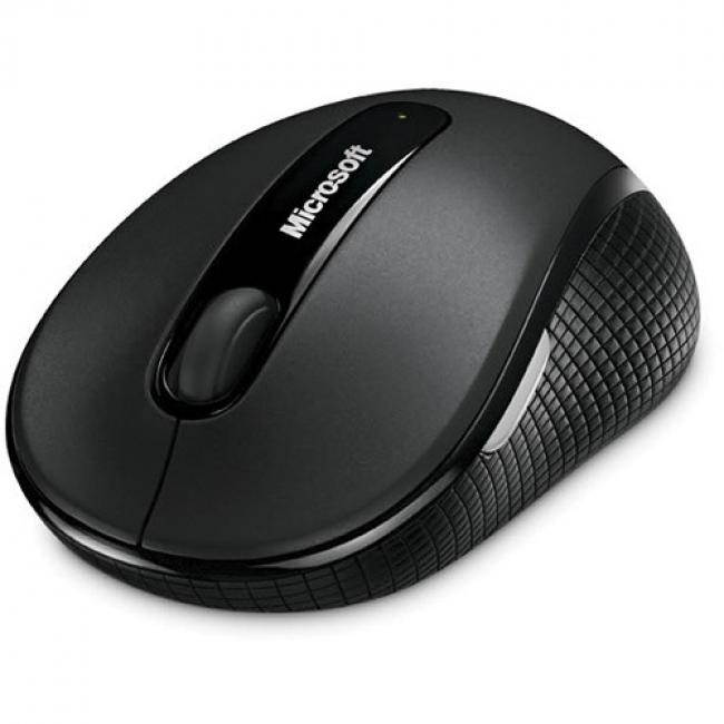 Microsoft Wireless Desktop 2000 Keyboard and Mouse + Microsoft 4000 Mouse Black - USB Wireless Mouse & Keyboard - Radio Frequency Connectivity for Mouse - BlueTrack Enabled Mouse - 1000 dpi moveme