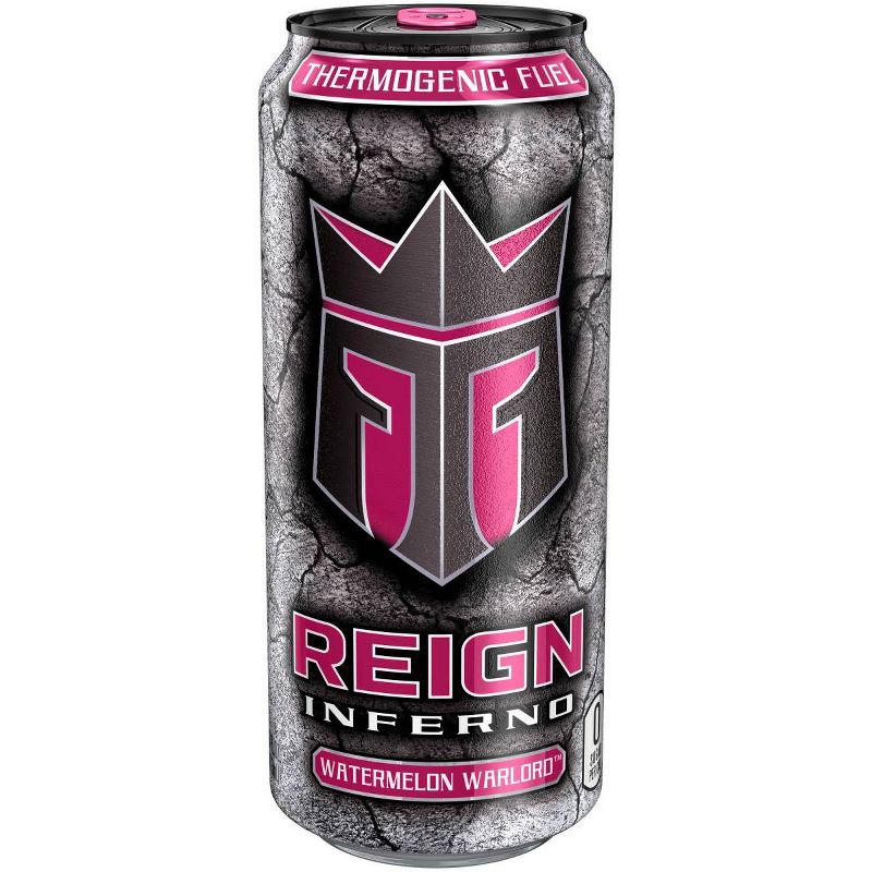 Reign Inferno Watermelon Warlord Energy Drink - 16 fl oz Can