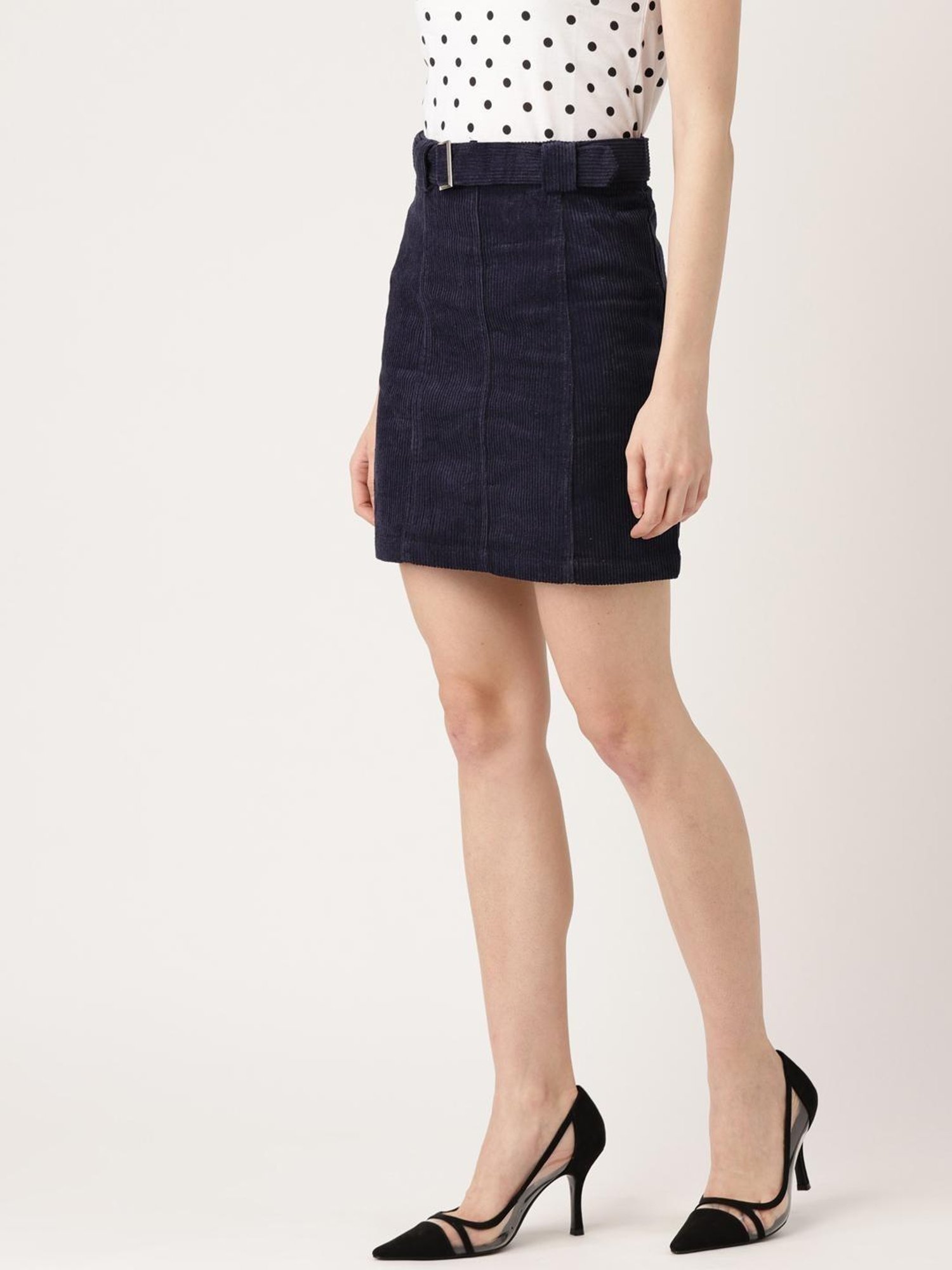 Anvi Be Yourself Navy Skirt