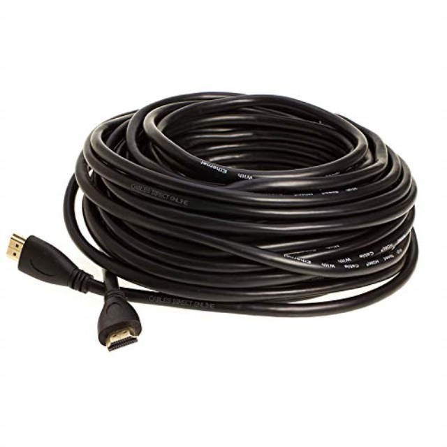 Satmaximum - 50FT Gold Plated HDMI Cable , 3D Certified for TV DVD PS3 BLURAY XBOX HDTV