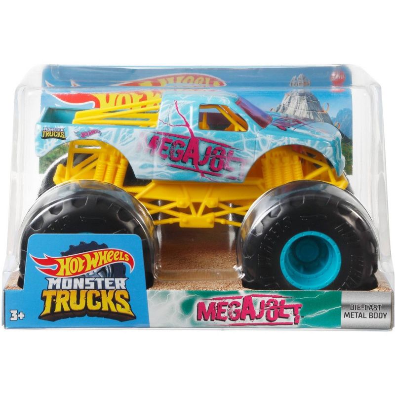 Hot Wheels Monster Truck 1:24 Scale -  Meg-A-Jolt