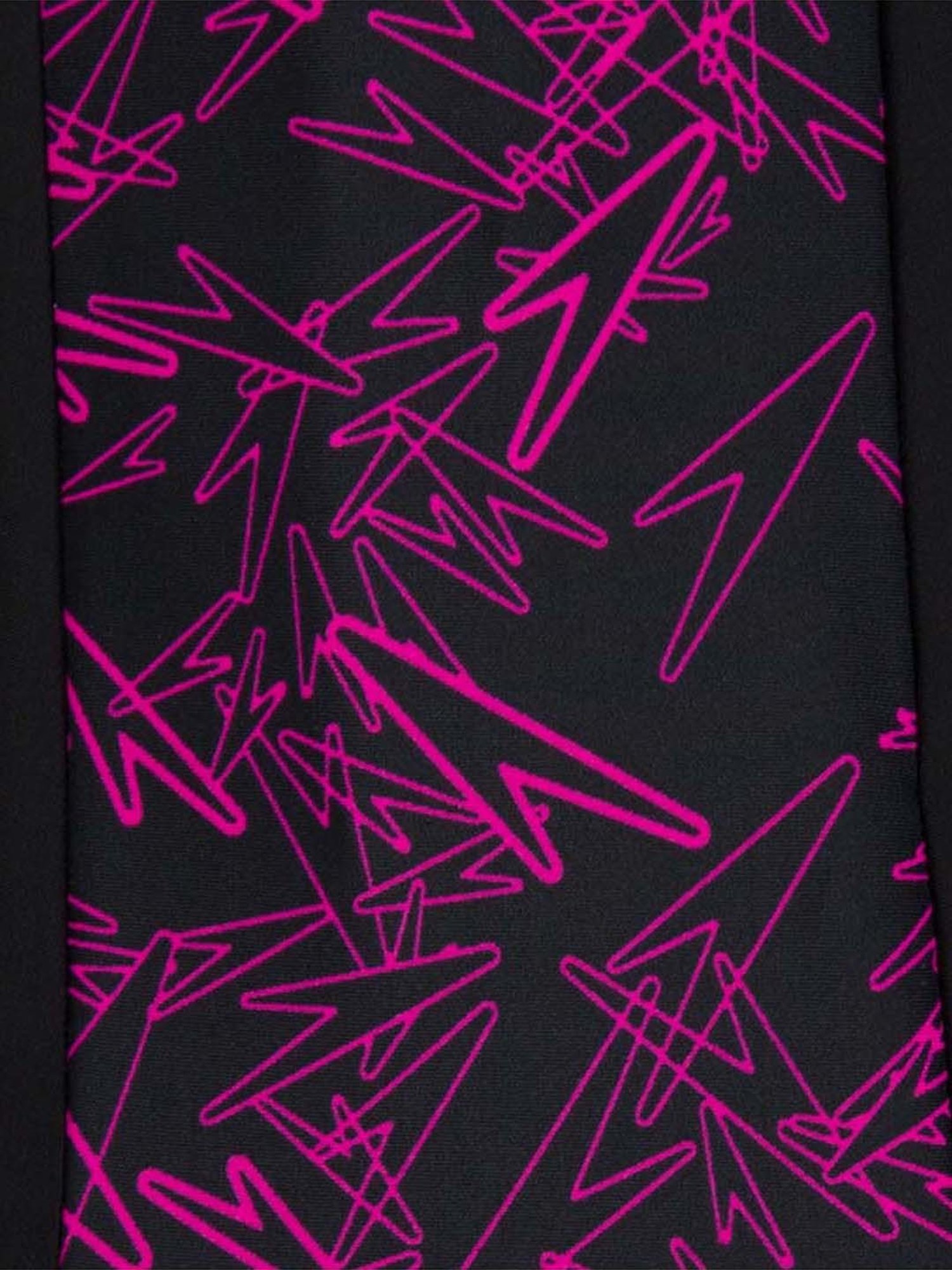 Speedo Black Printed Two Piece Swimwear