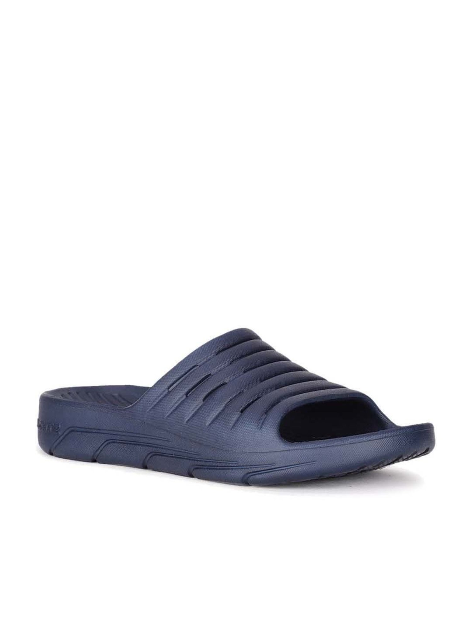 Bata Women's Navy Blue Slides