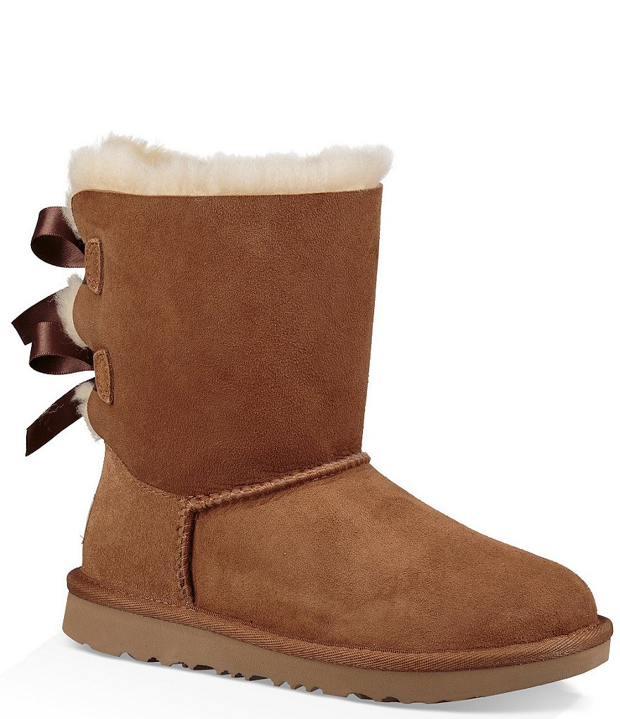 UGG&reg; Girls' Bailey Bow II Water Resistant Boots (Toddler)