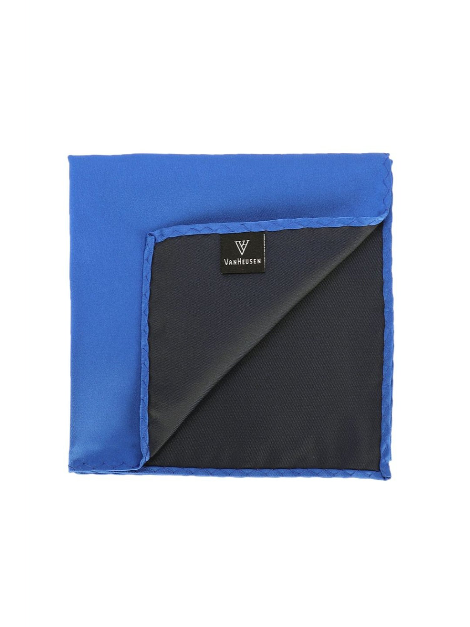 Van Heusen Green Printed Pocket Square