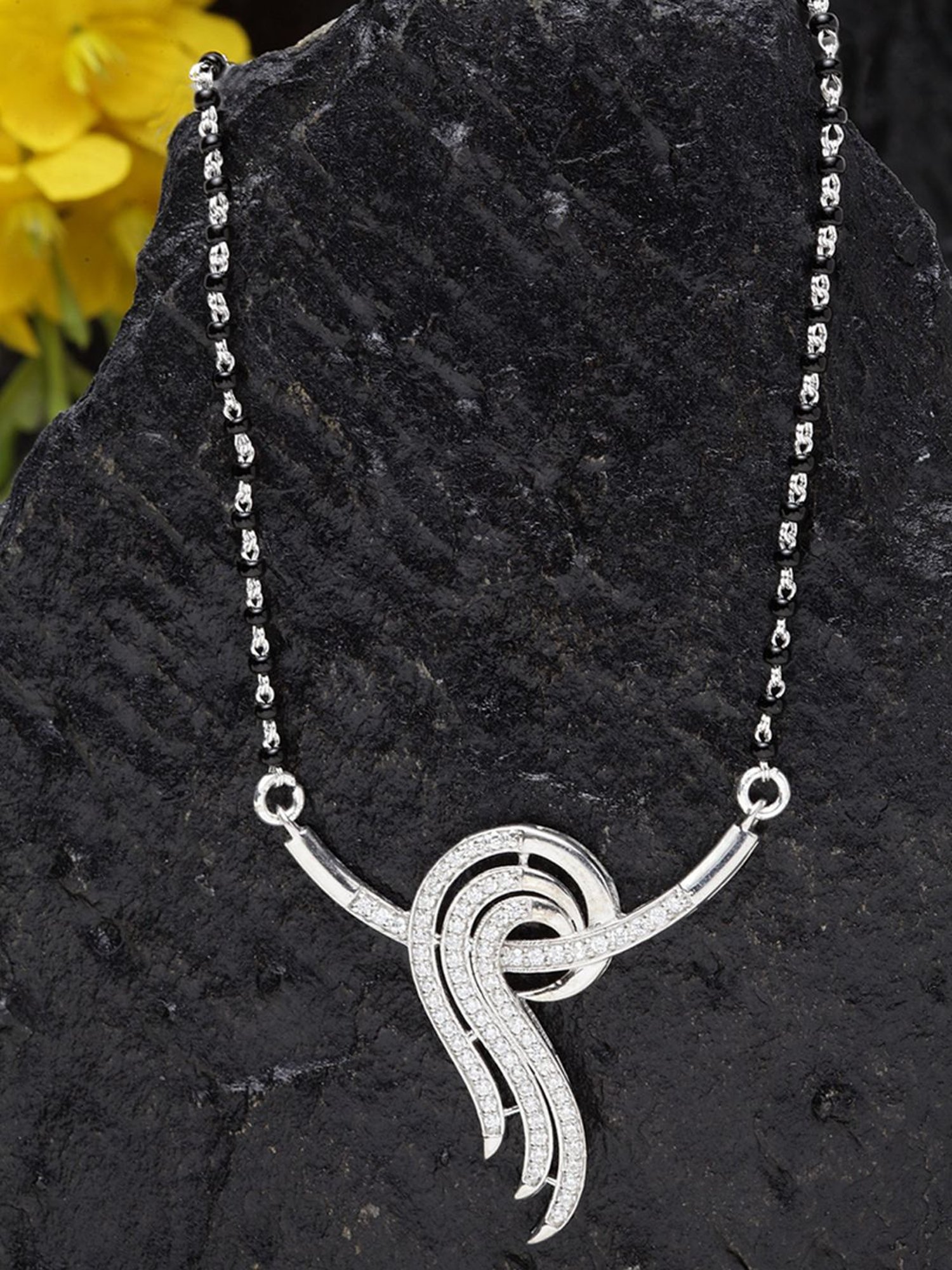 Clara Zoe 92.5 Sterling Silver Mangalsutra