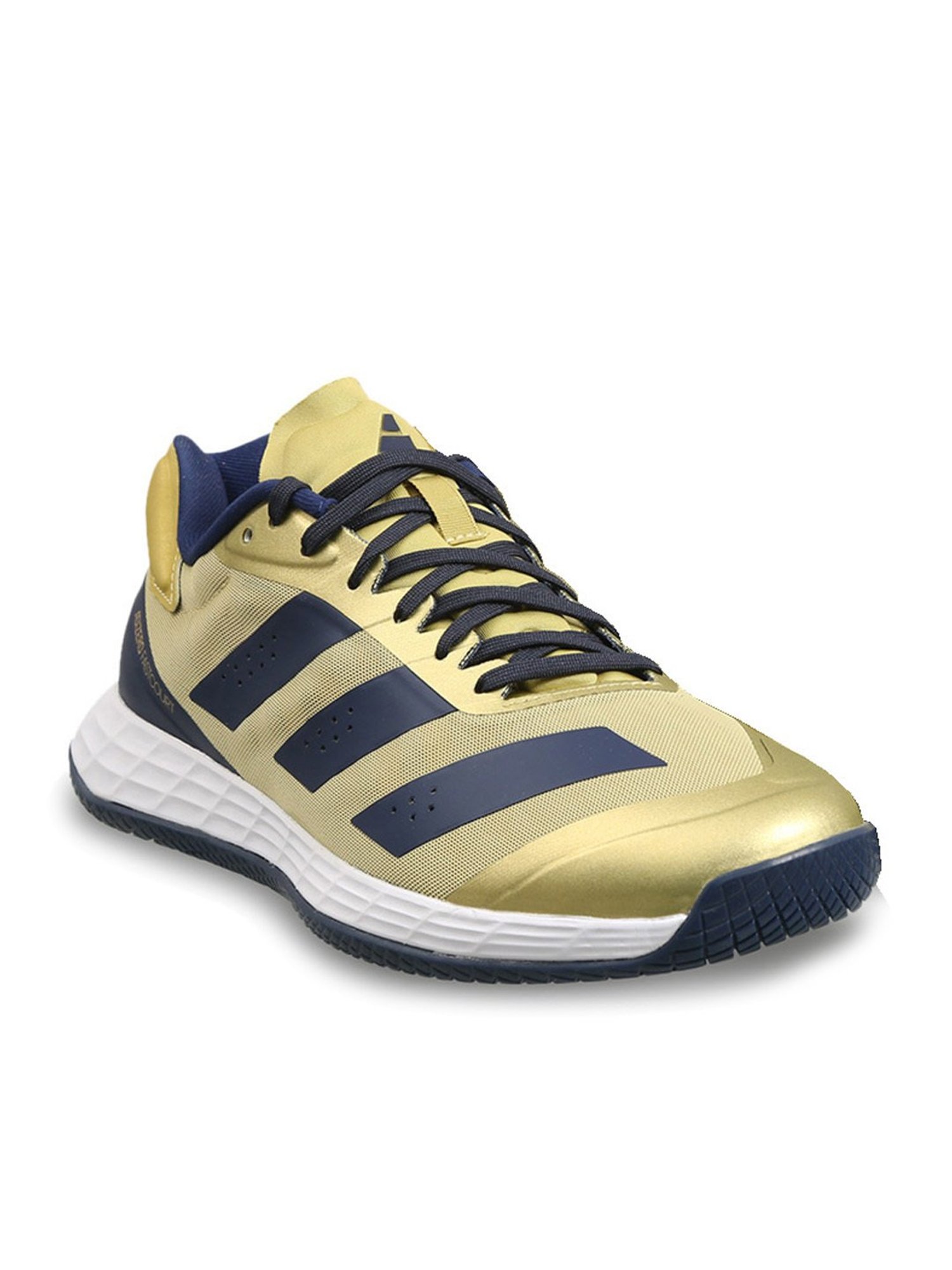 Adidas Men's ADIZERO Fastcourt M Gold Indoor Court Shoes