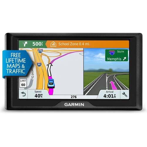 Garmin Drive 61LMT-S (United States) 6 GPS w/ FREE Lifetime Maps & Traffic, Garmin Real Directions? For Landmark Guidance and Route Avoidance