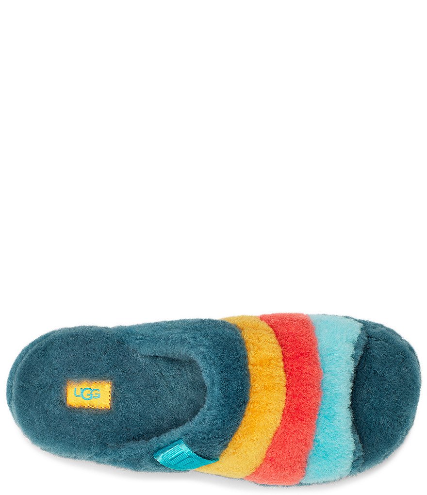 UGG&reg; Men's Scuff Logo Suede Slippers