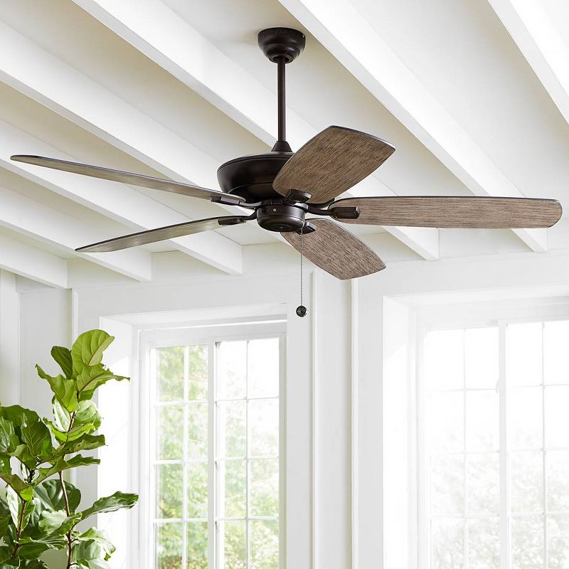 Monte Carlo 52" Colony Max Plus Aged Pewter Damp Rated Ceiling Fan