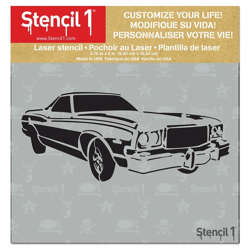 Stencil1 Ranchero - Stencil 5.75" x 6"