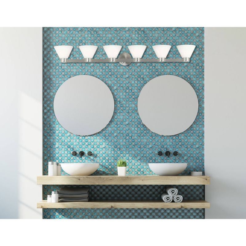 Kenroy Maxwell 6 Light Vanity