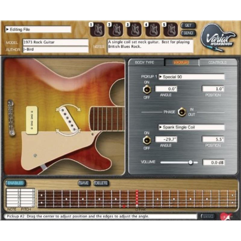 line 6 variax workbench guitar software