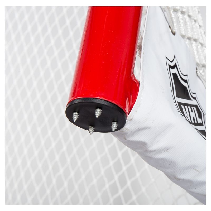 Franklin Sports NHL Cage Steel Goal - Red (72")