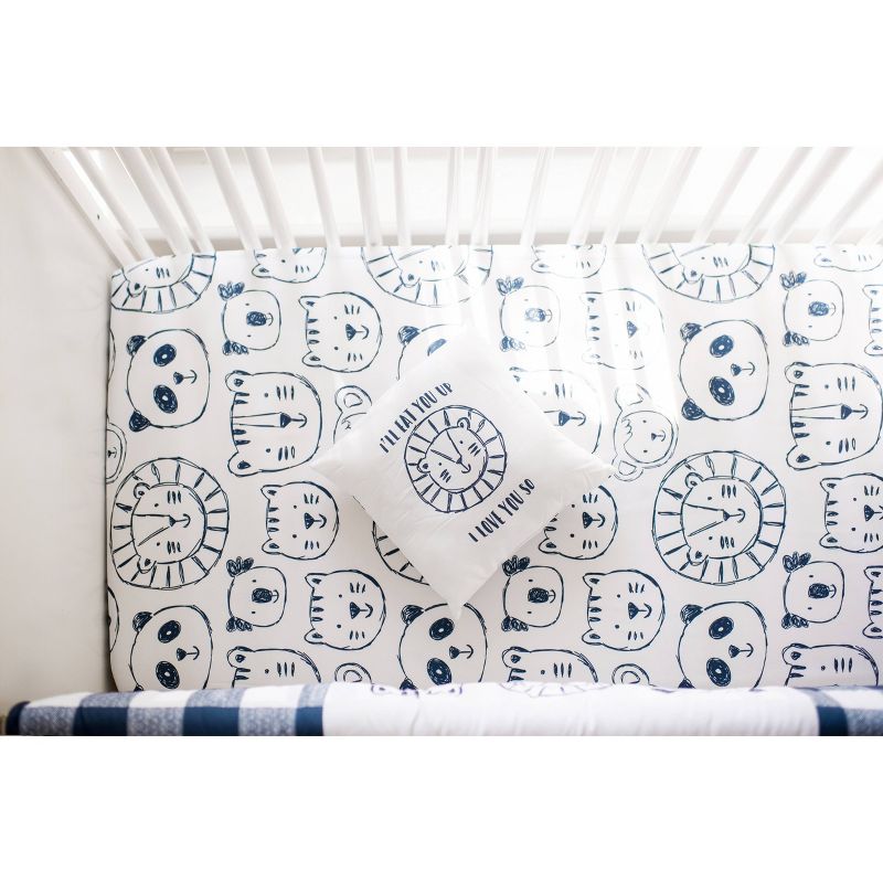 My Baby Sam Animal Parade Crib Bedding Set - 9pc