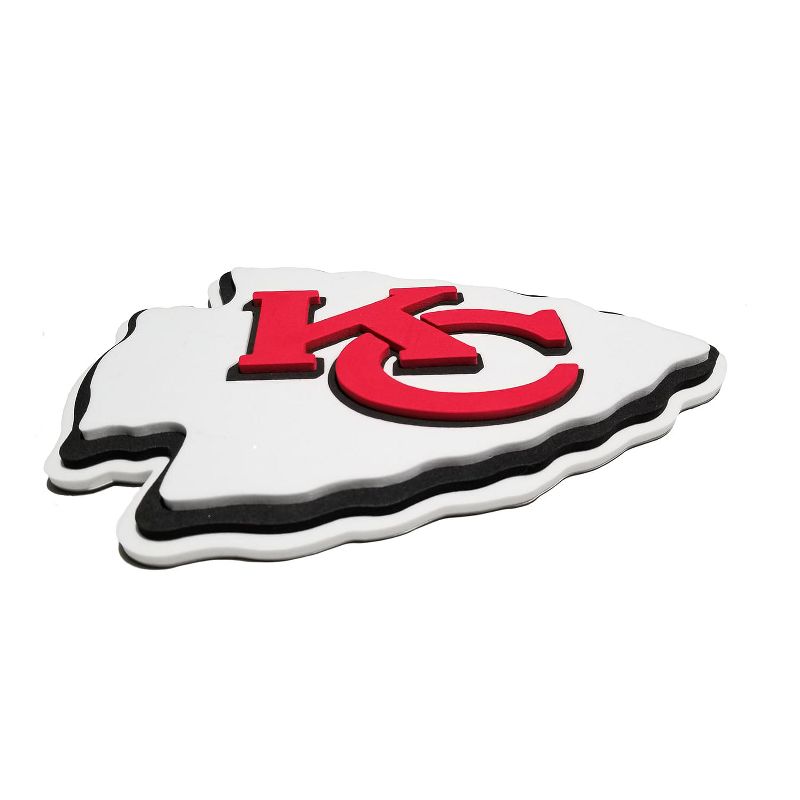 Fan Faves Kansas City Chiefs NFL 10 Inch FanChain 3D Foam Magnet