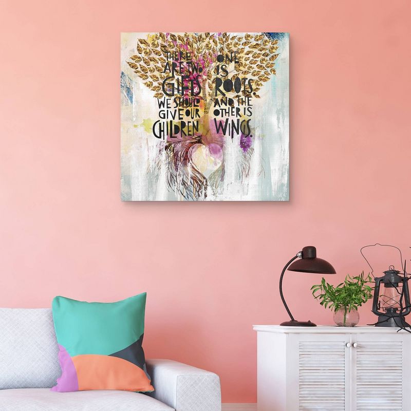 30" x 30" Tree of Life by Nikki Chu Canvas Art Print - Masterpiece Art Gallery