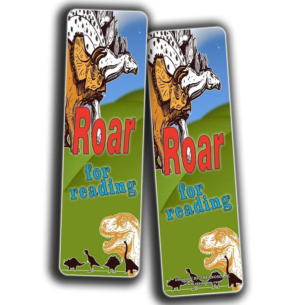 Creanoso Kids Reading Bookmarks Cards(60-Pack) - Excellent Reading Rewards and Incentive for Young Readers Kids Boys and Girls - Stocking Stuffers