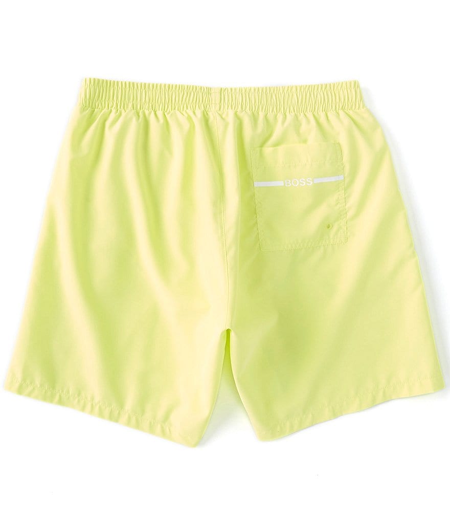 Polo Ralph Lauren Traveler Solid Blue 5 3/4#double; Inseam Swim Trunks