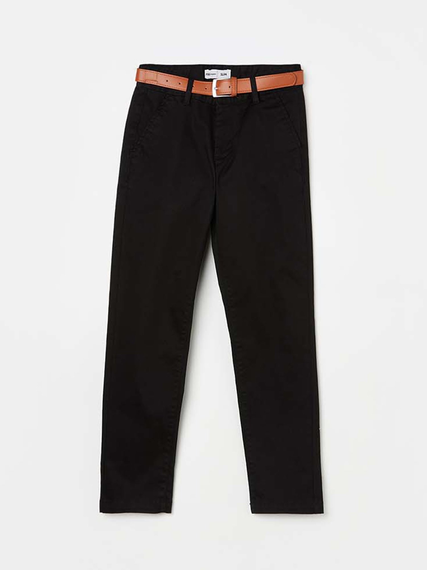 Plum Tree Boys Black Printed Joggers