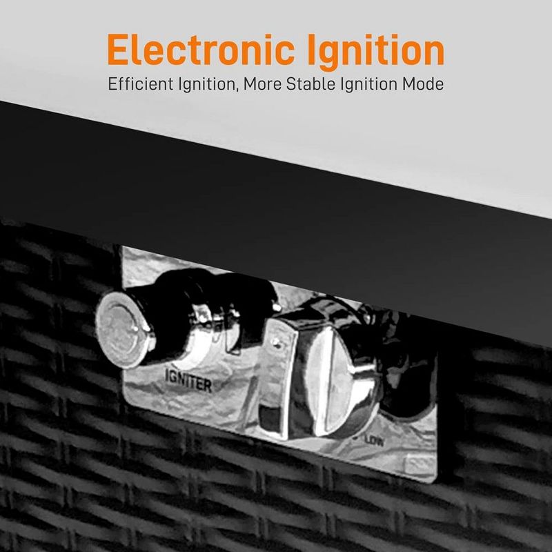 13" Terrazzo Propane Tabletop Fireplace - Beige - Project 62™