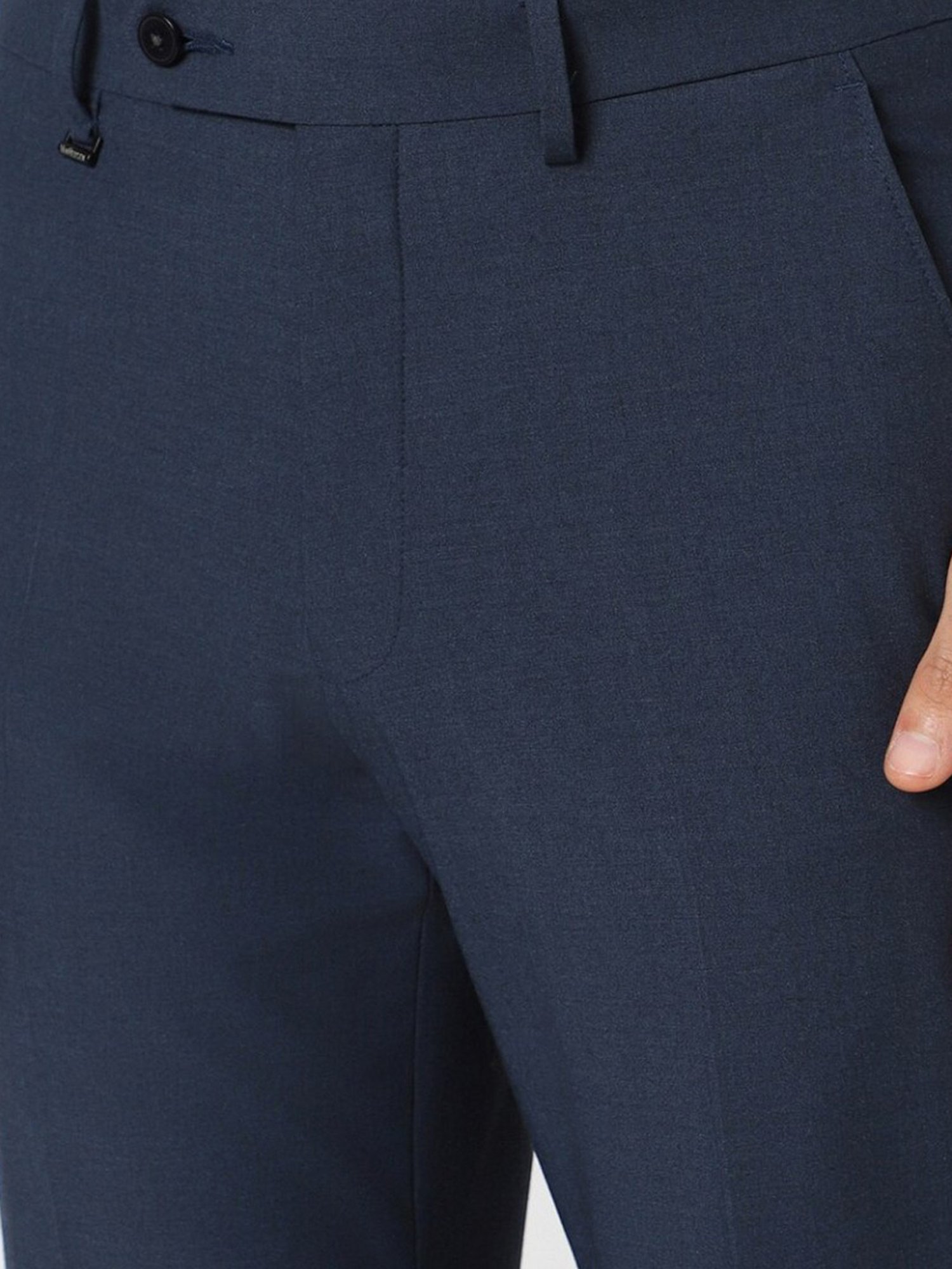 Van Heusen Blue Slim Fit Trousers