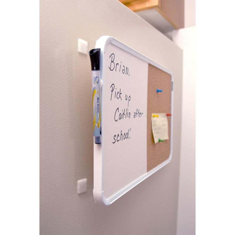 VELCRO 7/8" Sticky Back Squares Adhesives White