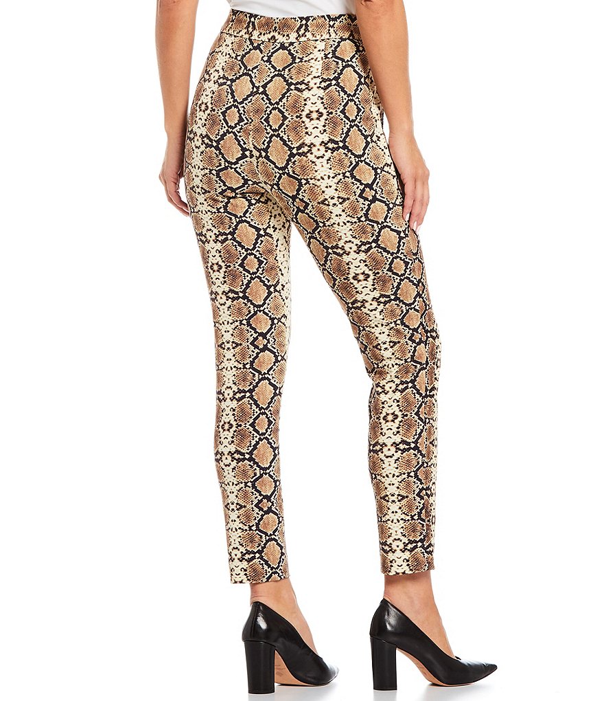 Preston & York Carolina Snake Skinny Cotton Twill Pants