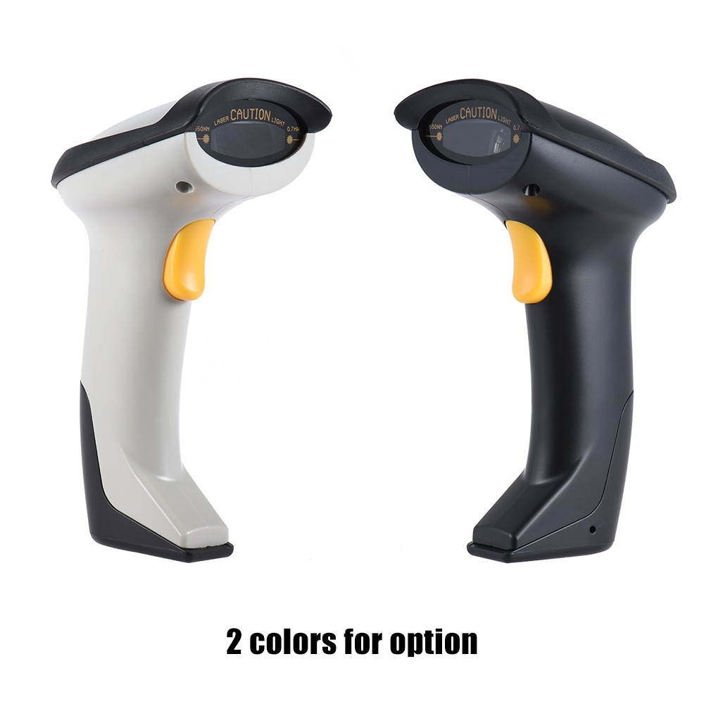 Automatic/ Manual Wireless Bluetooth Handheld 1D Barcode Scanner Reader Supports Reverse Type Bar Code Scanning for Android iOS Windows(XP/W7/W8) System for iPad iPhone Tablet Computer