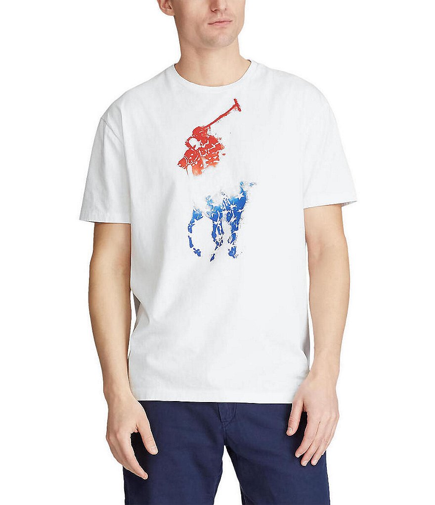 Polo Ralph Lauren Big & Tall Americana Big Pony Short-Sleeve Tee