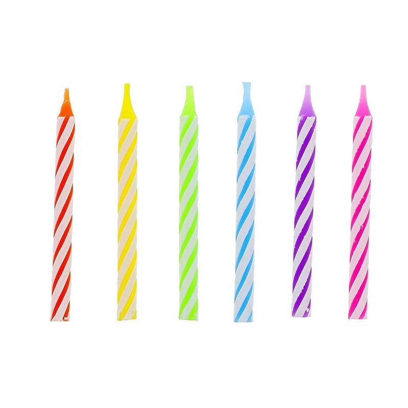 Meri Meri Rainbow Dipped Tapered Candles