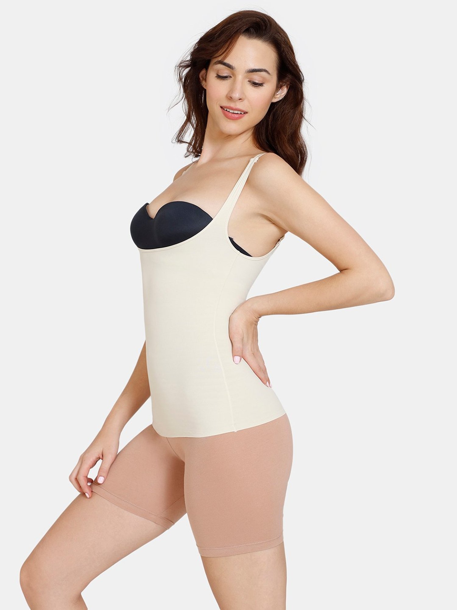 Zivame Beige Slimming Camisole
