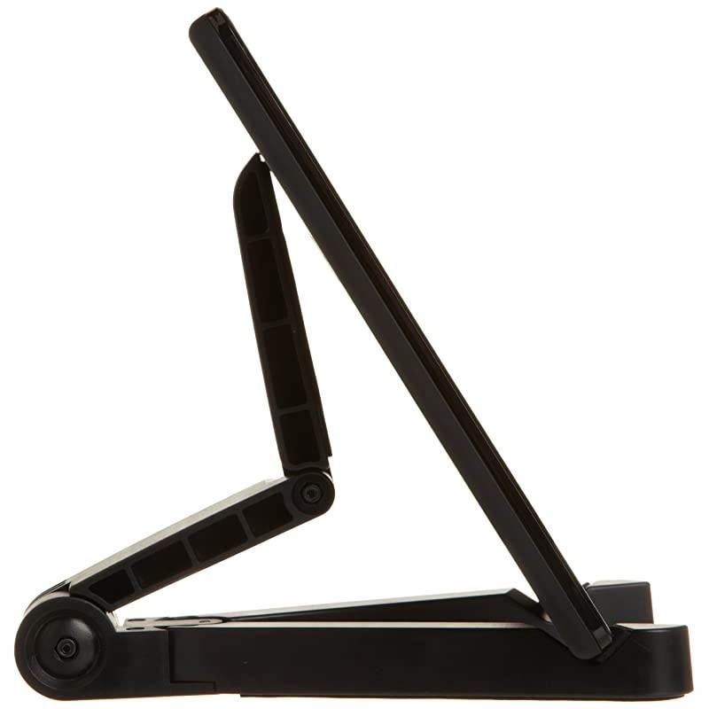 Basics Adjustable Tablet Holder Stand Compatible with Apple iPad Samsung Galaxy and Kindle Fire Tablets