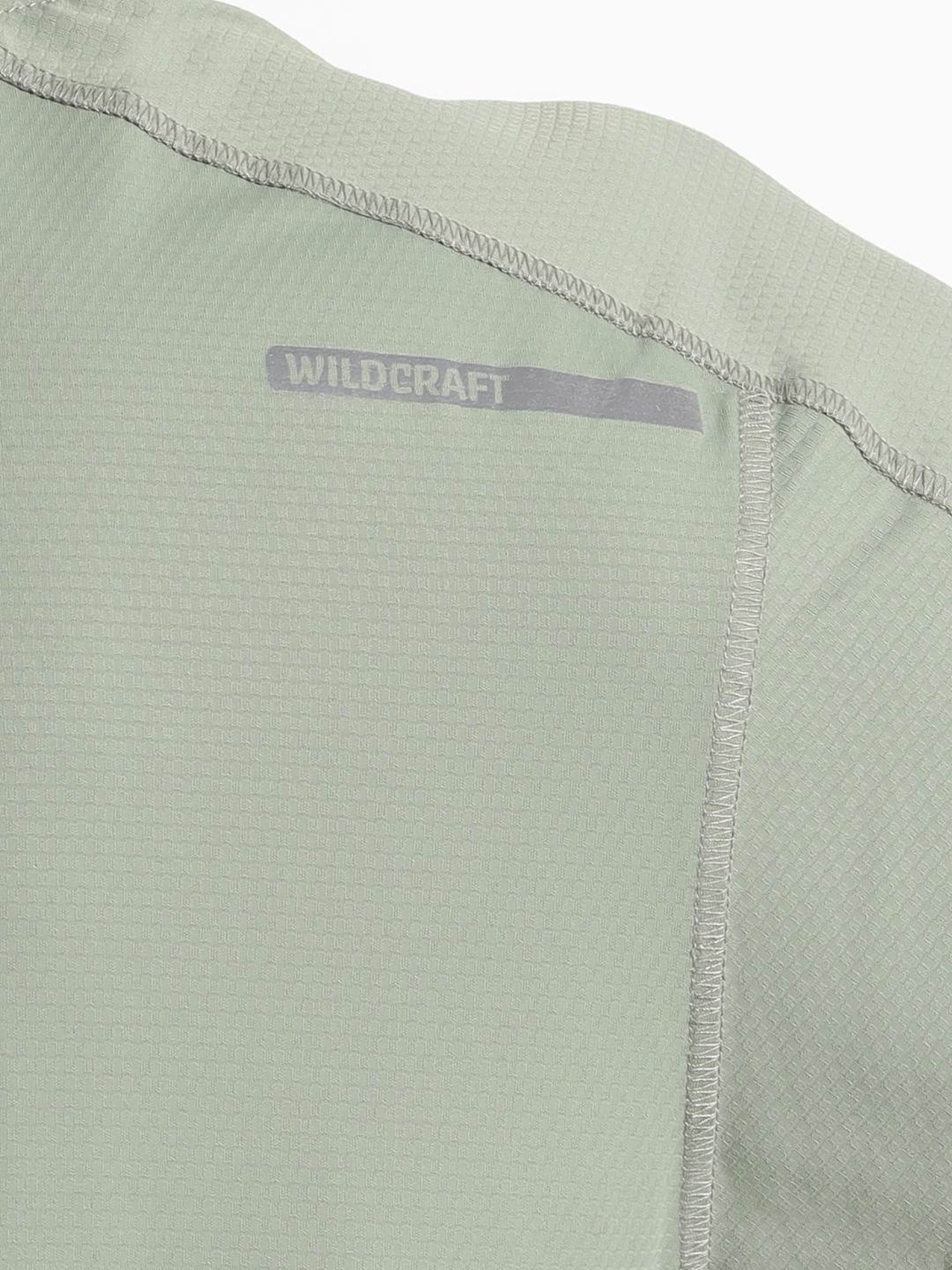 Wildcraft Sage Green  Regular Fit Sports T-Shirt