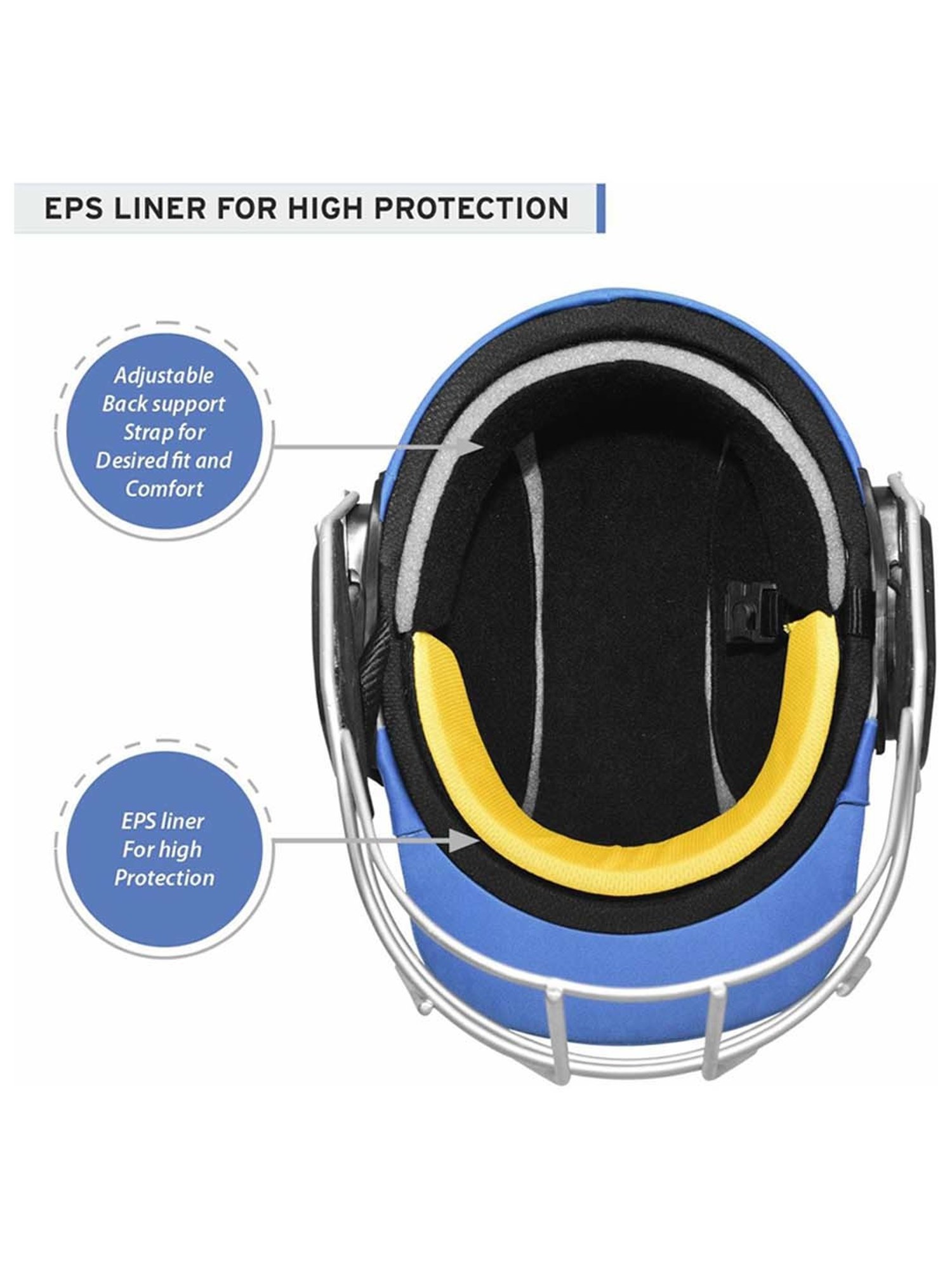 DSC Scud LITE Titanium Premium Cricket Helmet with Neck Guard Size - L