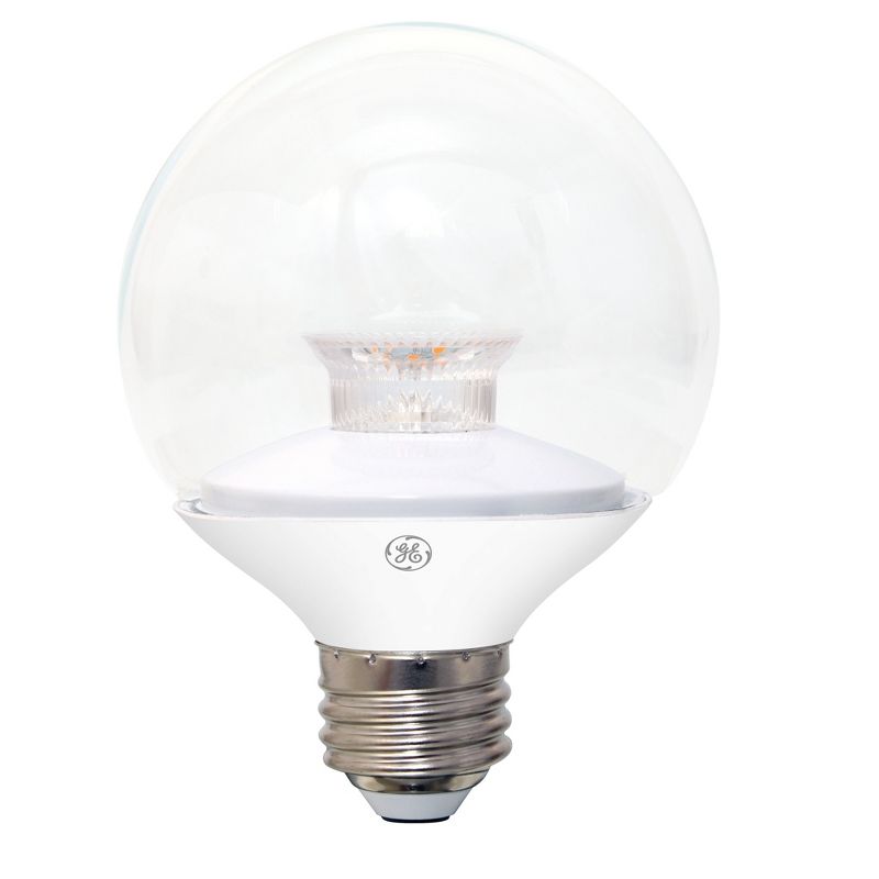 General Electric 40w 2pk G25 LED Bulb White
