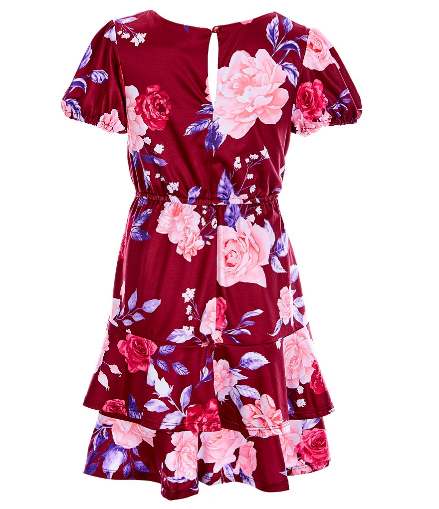 Mini Molly Big Girls 8-14 Ruffle-Sleeve Shift Dress