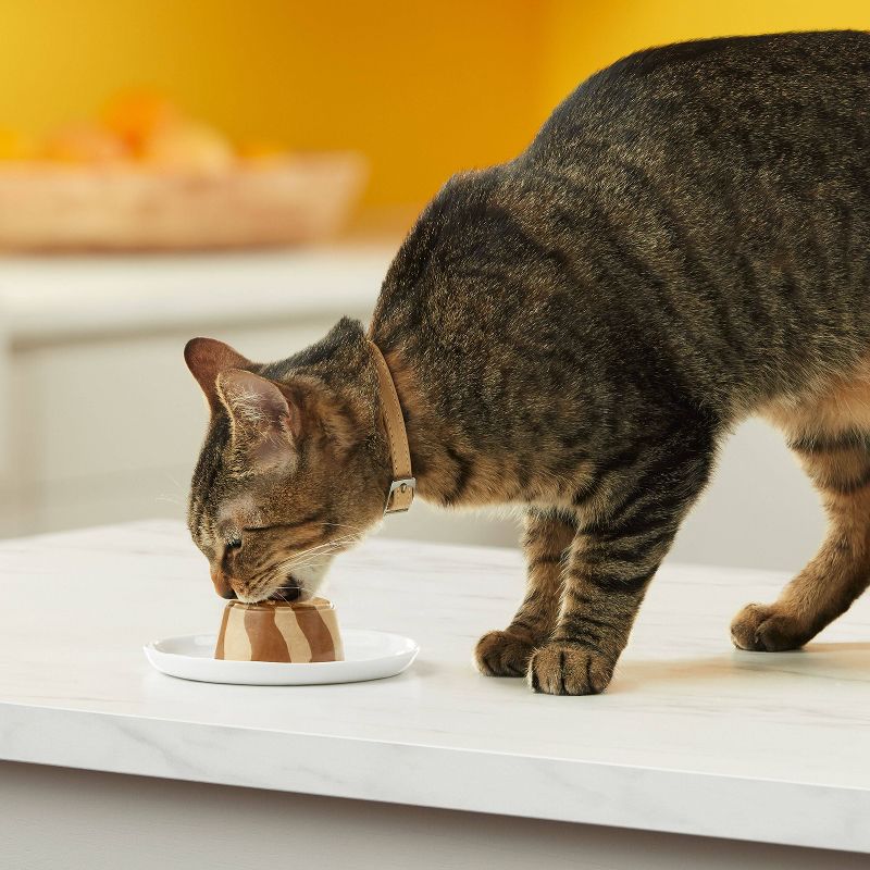 Meow Mix Tasty Layers Swirled Paté Tuna and Whitefish Recipe Stuffed with Real Tuna Wet Cat Food - 2.75oz